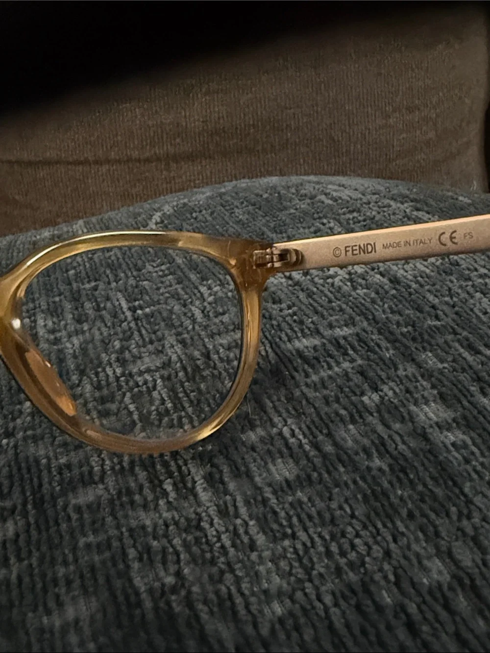 Fendi Tortoiseshell Designer Frame 0079 DVO 140